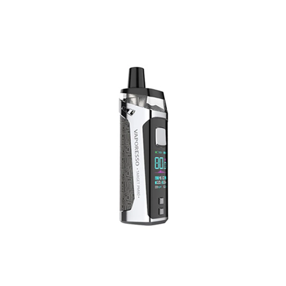 Предзаказ Vaporesso TARGET PM80 Mod Pod Комплект с аккумулятором 2000 мАч и 4 мл Pod Max 80 Вт Pod система электронной сигареты vs Vinci X/Aegis Boost - Color: Silver