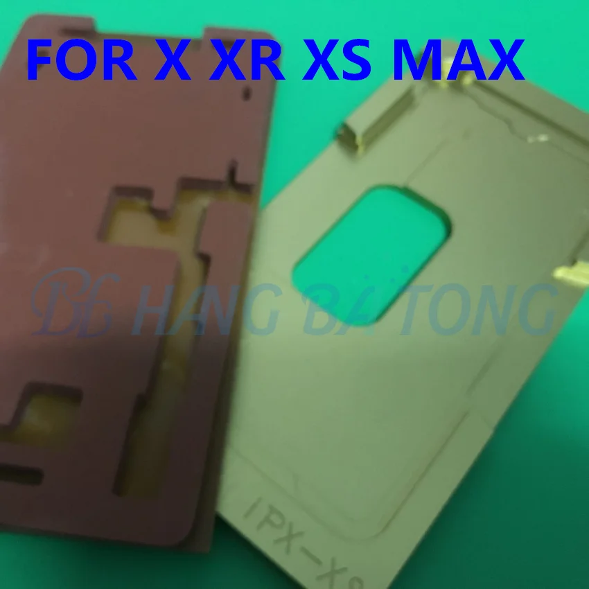 Ламинатор форма для выпечки высокого качества формы для iPhone X XR XS MAX Внешний стеклянный объектив и рамка ламинатин