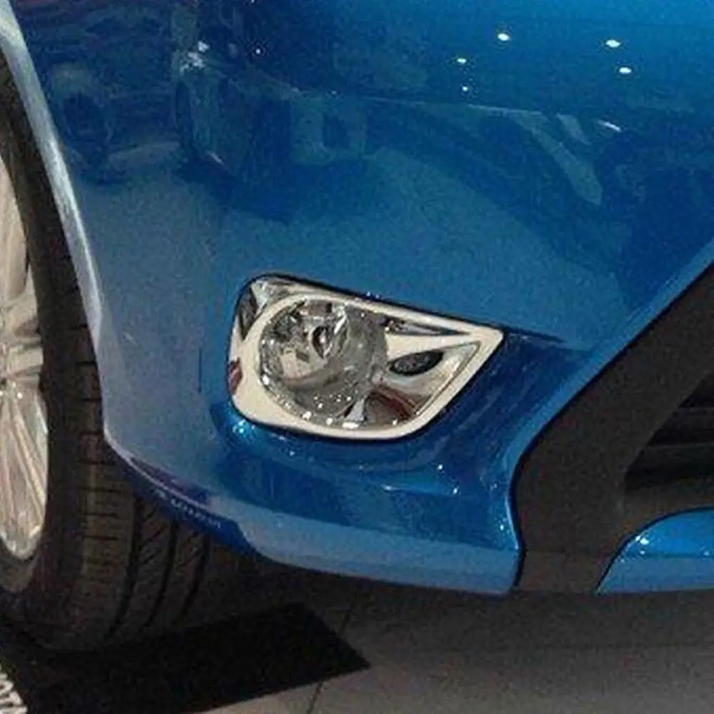 Хромированная передняя противотуманная фара Накладка для Toyota Vios Yaris 2013 Седан 4dr