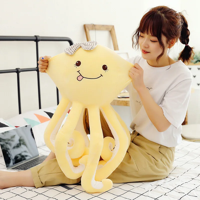 30-50 см Kawaii игрушечный Осьминог милая мягкая кукла плюшевые игрушки мягкие животные аксессуары для дома подушка подарок на день рождения для девочки дети ребенок