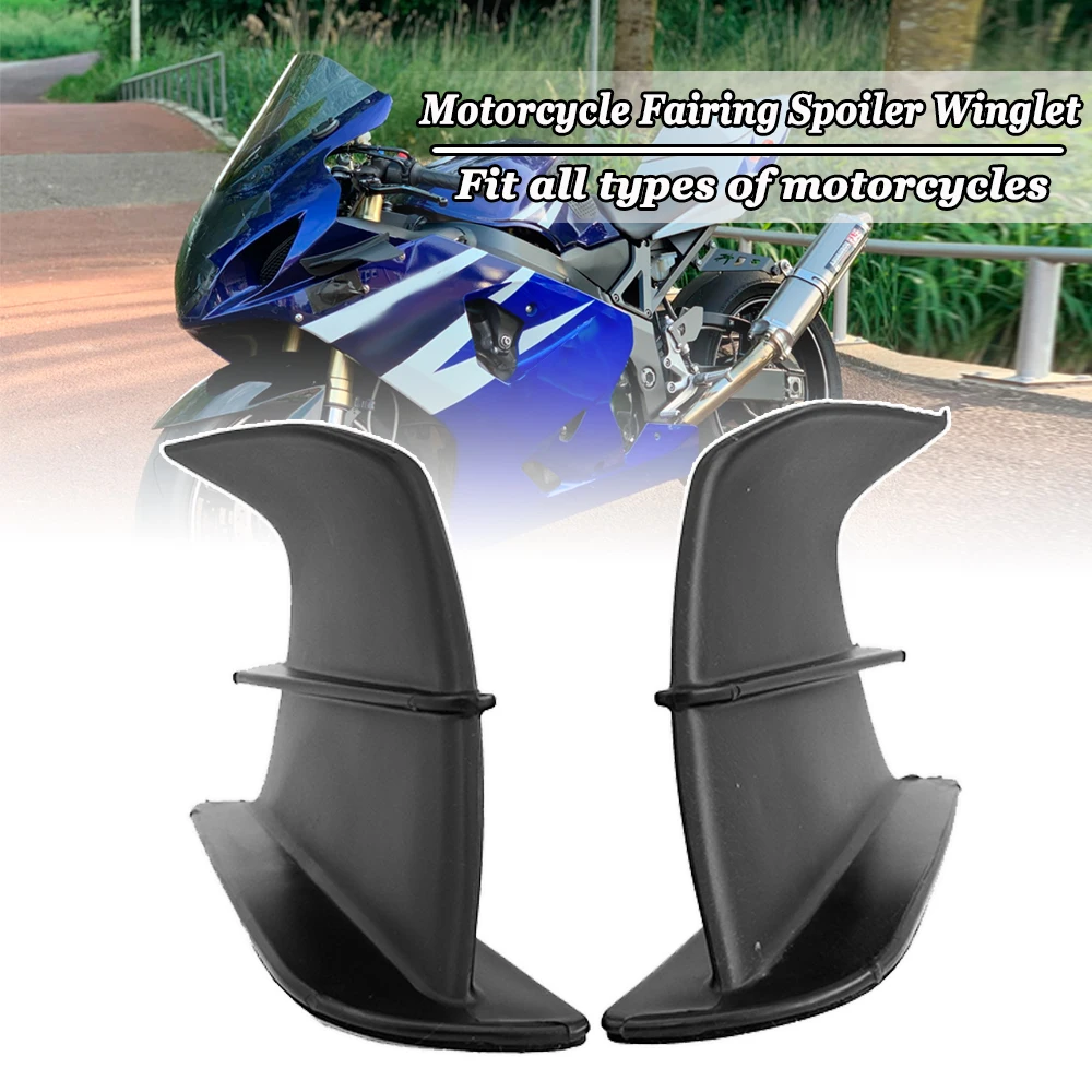 

Motorcycle ABS Winglet Aerodynamic Wing Kit Spoiler For YAMAHA MT07 MT09 MT10 YZFR1 YZFR3 YZFR6 YZF R6 R1 R3 BWS RS JOG JOE GP