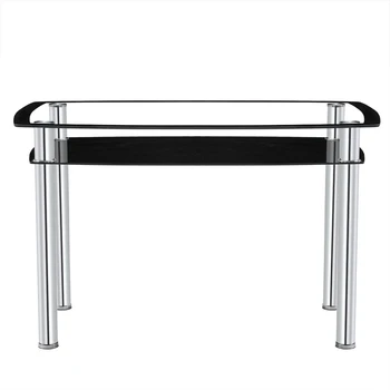 

120*70*75cm Double-Glazed Dining Table Kitchen Table Suitable for most living room balcony or dining room