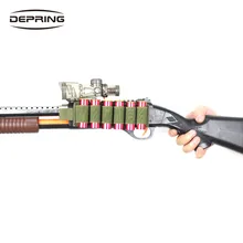 Тактическая петля на крючке, 6 патронов, держатель ружья, оболочка, вставка, полоса для карт, с клейкой задней частью, для 12 калибра