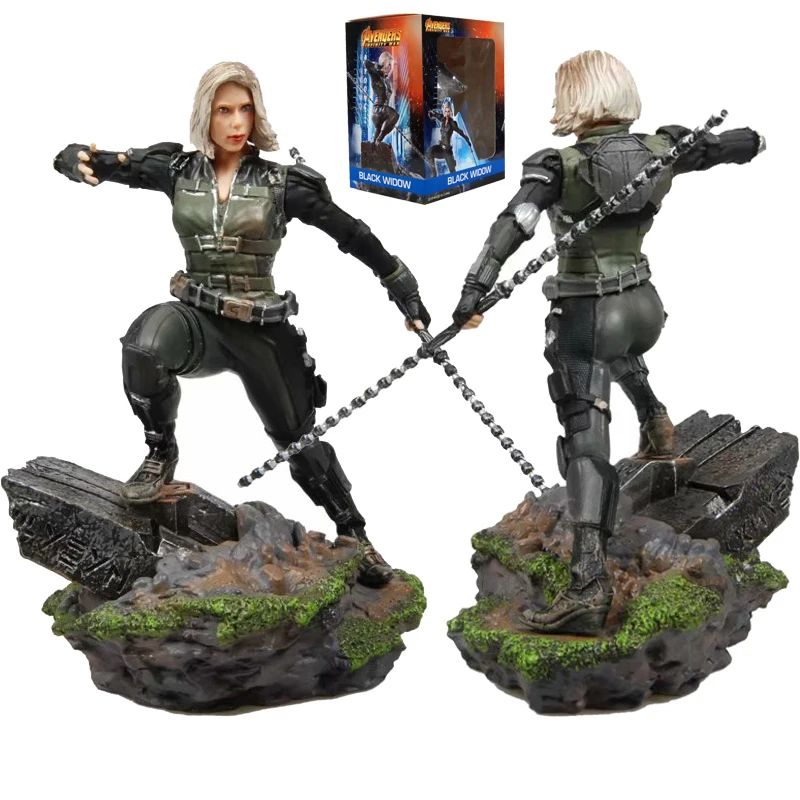 

New Style Avengers Infinity War Black Widow Action Figure Collectible Model Toys Dolls Gift