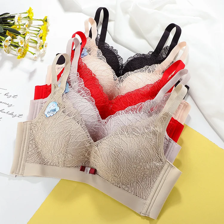 

New Large Size Large Cup Lace Underwear Women's