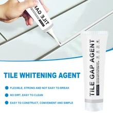 

1Pcs Tile Whitening Agent Seaming Agent Paste For Tile Ground Seaming Whitening Of Ground Joints Tile Grout Adhesive Sealer