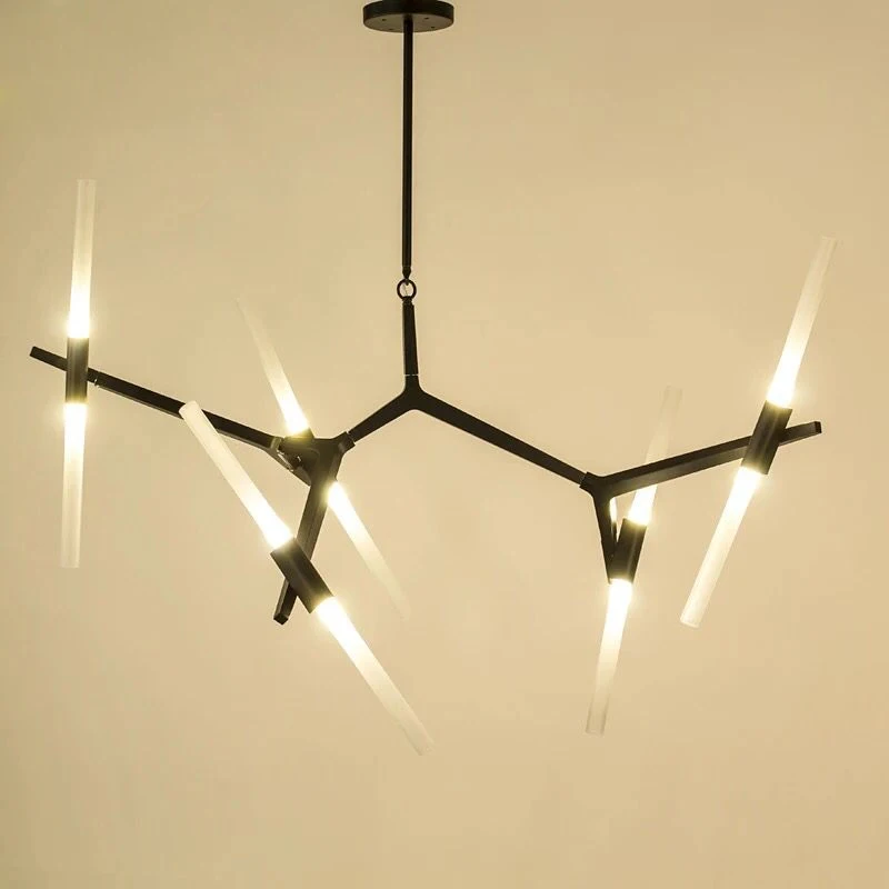 Современный светодиодный светильник-люстра для столовой, гостиной, lustre, салона, модеран, стеклянная люстра, подвесной светильник