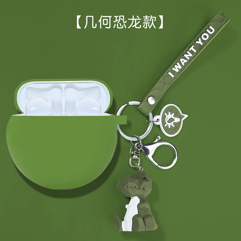 Для huawei freebuds3 чехол силиконовый Cas мультфильм Charlie коричневая собака брелок беспроводной Bluetooth гарнитура зарядная коробка для freebuds3