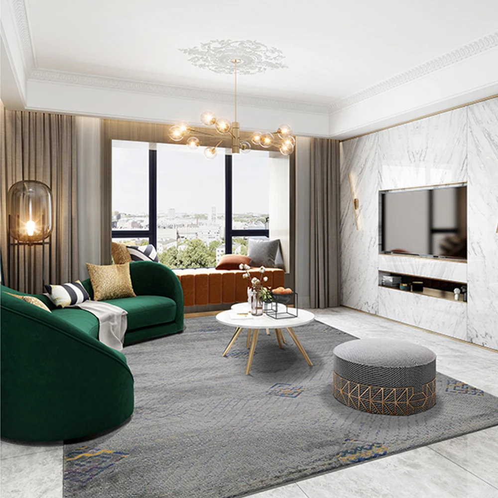 Турецкий ковер для гостиной дома горячая декоративный коврик Антибактериальные коверы для спальни