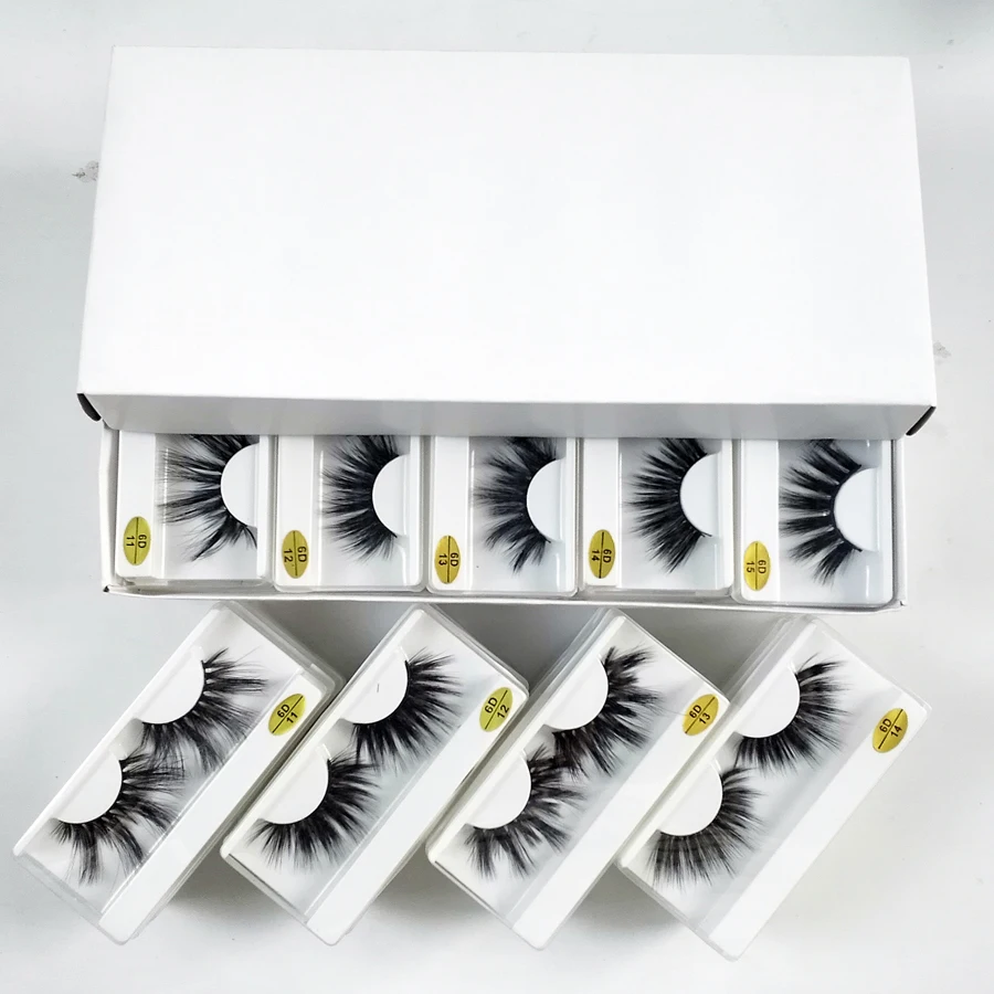 25 mm Mink Lashes Bulk Wholesale 20/30/50/100 Pairs 25mm False