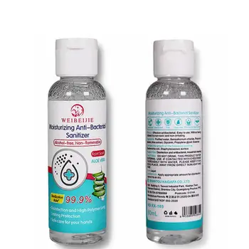 

60ml Portable Hand Sanitizer Gel Kill 99% Germs Wash Gel Antibacterial Moisturizing Sanitizer Disposable No Clean Hand Wash Gel