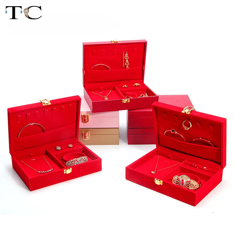 Necklace Bracelet Container Jewelry Bracelet Jewelry Gold Storage Kit  Wedding Jewelry Box Organizador De Joyas
