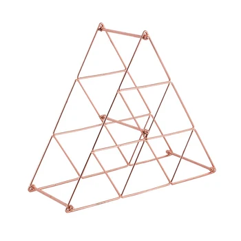 

For Refrigerator Cabinet Organizer Home Decor Iron Art Free Standing European Style Stackable Storage Gift Wine Rack Display