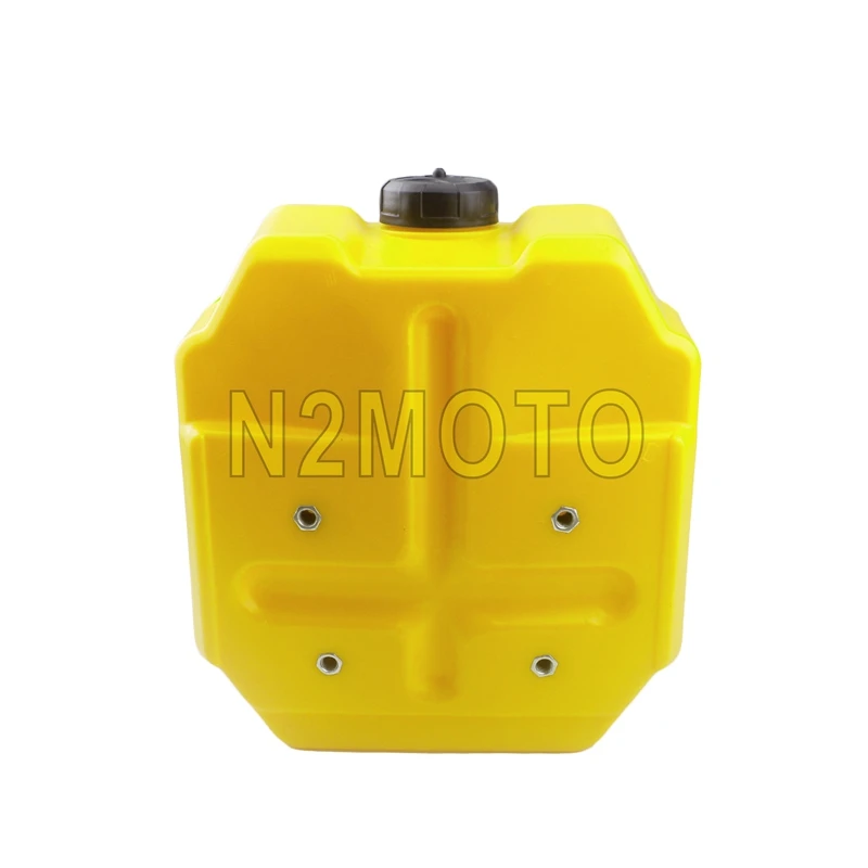 Motocross Dirt Bike Auxiliary Fuel Tanks 1.3 Gallon Off Road Gas Oil Tank for KTM Suzuki Kawasaki Yamaha Ducati Plastic Gas Tank