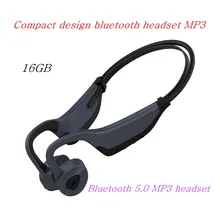 IP68 водонепроницаемый MP3 Bluetooth 2 в 1 костная проводимость гарнитура 16 г HIFI MP3 плеер наружные спортивные наушники USB MP3 Музыкальные плееры