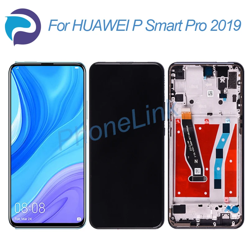 P Di Smart Pro 2019 Lcd Touch Screen Digitizer Assembly Rimontaggio Della Visualizzazione Stk-L21 P Smart Pro 2019 Schermo Lcd