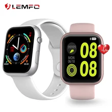 LEMFO Bluetooth smartwatch 44 мм сменный ремешок пульсометр кровяное давление умные часы для мужчин и женщин для apple iphone huawei xiaomi