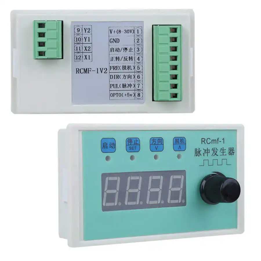 Pulse Generator for Stepless Adjustable Acc Acceleration Setting 1‑99 Servo Motor Speed Regulation Speed Pulse Generator Pulse Generator for Stepless Adjustable Acc Acceleration Setting 1‑99 Servo Motor Speed Regulation Speed Pulse Generator