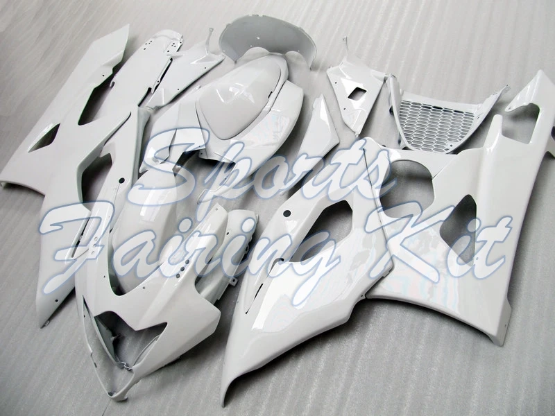 Комплекты обтекателей для GSXR 1000 2005 - 2006 K5 белые детали кузова комплекты GSX R |