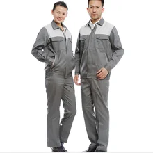 Комбинезоны размера плюс для мужчин и женщин, Осень-зима, Антистатическая рабочая одежда, костюм, фабричная мастерская, рабочая одежда с длинными рукавами, ремонтная Рабочая форма