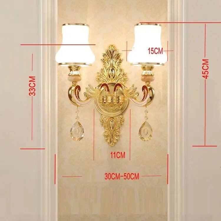 Para Parede Vanity ванная комната Aplique Luz Wandlamp аппликация Murale светильник кристалл Lampara De Pared интерьер настенный светильник для спальни