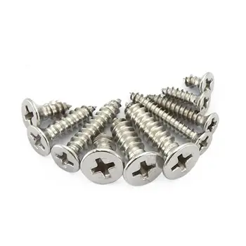 

160pcs M3 M4 M5 304 Stainless Steel Screw Cross Recessed Flat Head Self-tapping Wood Screws Combination Set