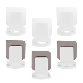 

6 Pcs Shower Gel Bottle Hangers Shower Gel Shelfs Practical Shampoo Brackets for Hotel