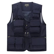 Стиль, рыболовный жилет, сетчатый жилет для мужчин, четыре сезона, открытый рыболовный жилет, фотографический жилет, 8898