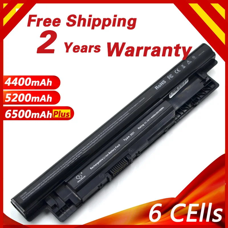 Аккумулятор GOLOOLOO для ноутбука DELL Inspiron 3521 17R 5721 15R 5521 15 14R 5421 14 3421 VR7HM W6XNM mr90y YGMTN XRDW2