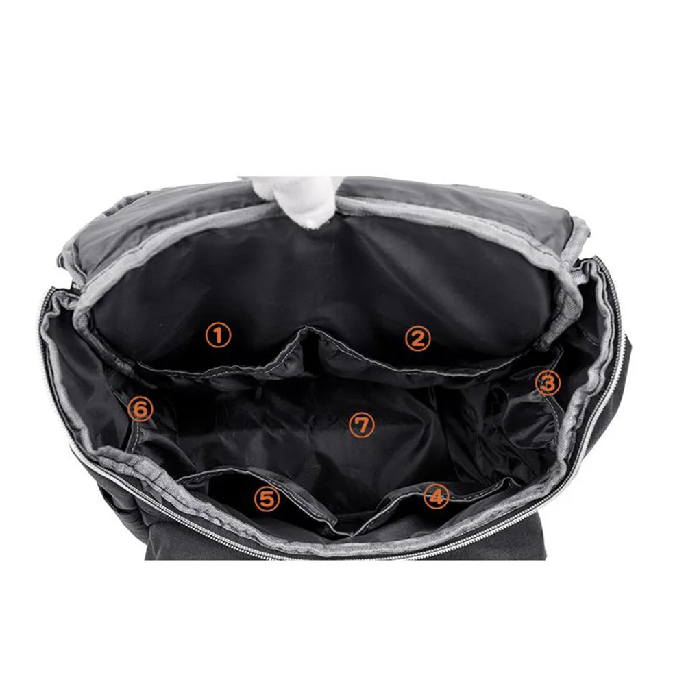 Подарки полиэстер сумка для подгузников Большой Емкости Прочный Многофункциональный Открытый регулируемый ремень мама Рюкзак дышащий USB интерфейс