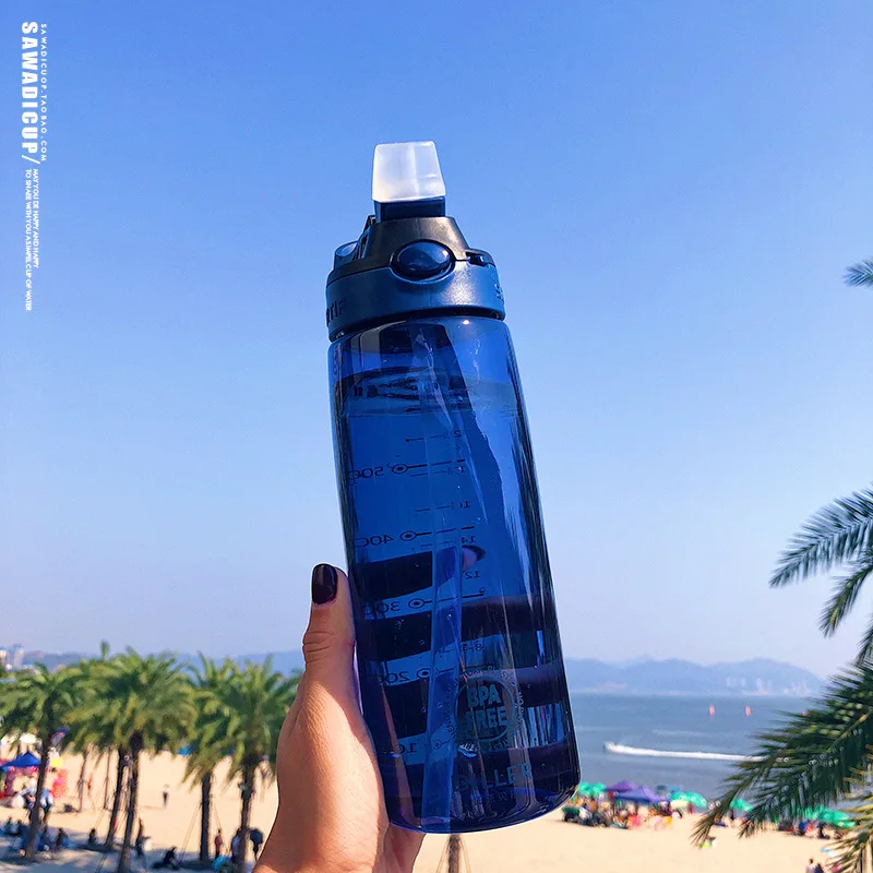 Creative Sports Large Capacity Plastic Bottle Fitness Pipette Bottle with Hand-held Portable