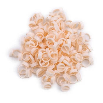 

100Pcs Disposable Caps Microblading Pink Ring Tattoo Ink Cup For Tattoo Needle Supplies Accessorie Makeup Tattoo Tools