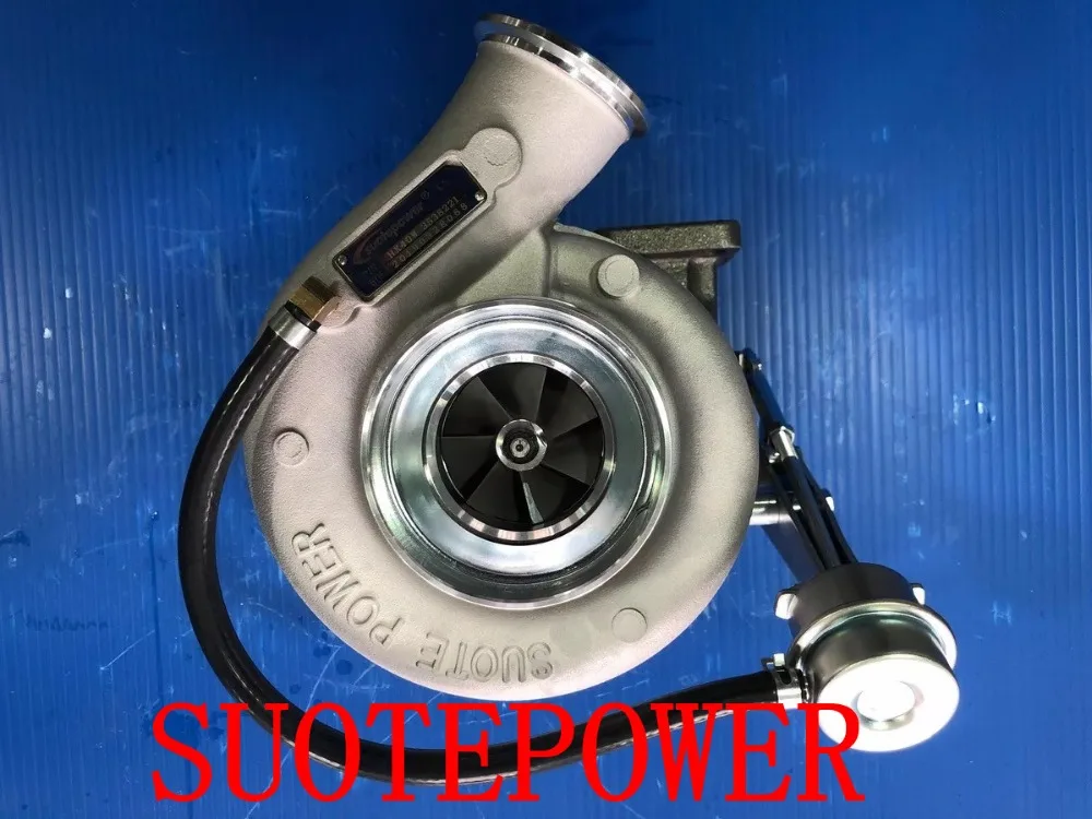 SUOTEPOWER Турбокомпрессор HX40W-3538221 4046098 2839309 4046106 4955657, 3800400 для грузовика Cummins Peterbilt