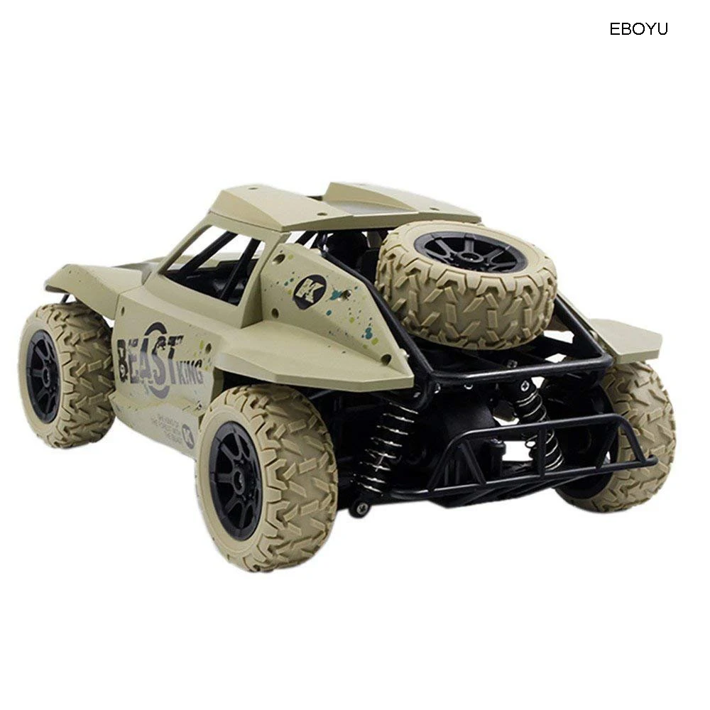 EBOYU RC автомобиль 2,4 ГГц 4WD 1:18 внедорожный пульт дистанционного управления Автомобили RC 25 км/ч высокий гоночный скоростной автомобиль электрическая игрушка для детей
