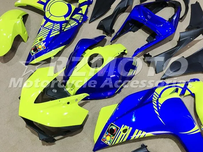 Высокое качество впрыск ABS Полный комплект обтекателя подходит для YAMAHA R3 R25 14 15 16 17 на заказ зеленый синий