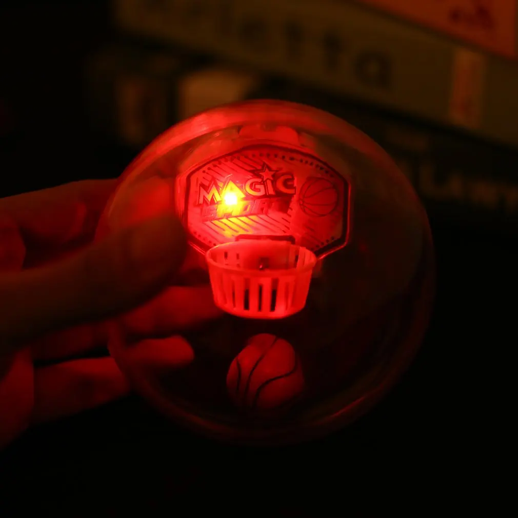OCDAY светодиодный портативный ручной электронная игра в Баскетбол обручи игра-качалка с светильник и звуками игрушки подарок для детей антистрессовые игрушки
