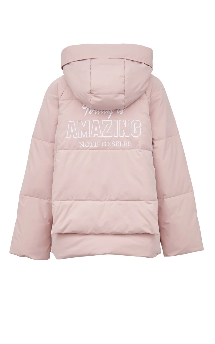 Vero Moda женские декоративные карманы чистый цвет с капюшоном Стеганое пальто | 319409515