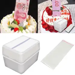 Хороший творческий день рождения сюрприз торт украшения реквизит деньги потянув ящик хитрые игрушки