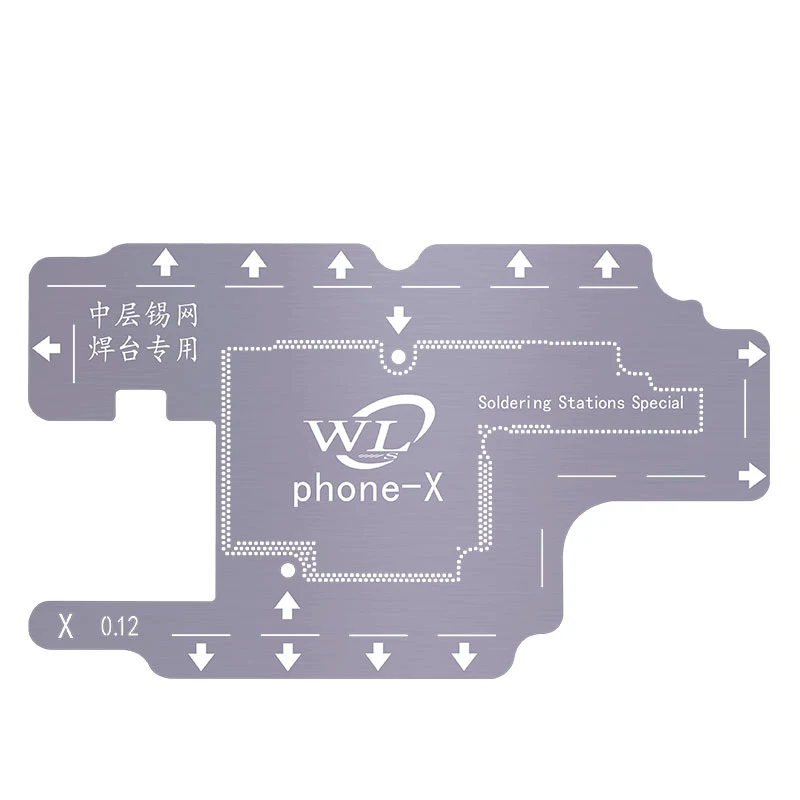WL паяльная станция для IPHONE X XS XSMAX материнская плата многослойная Верхняя и нижняя ламинированная постоянное нагревание температуры стола