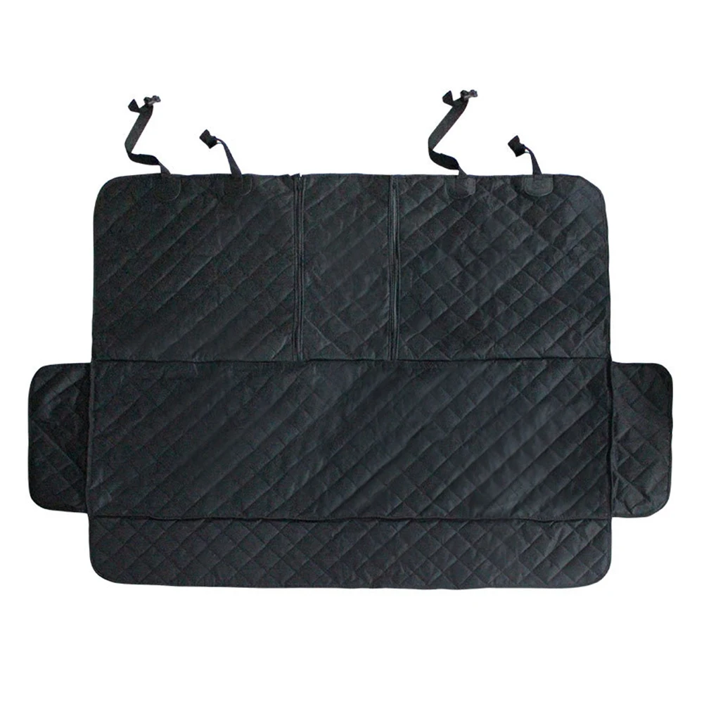 Товары для домашних животных Водонепроницаемый моющийся боковой клапан портативный нескользящий защитный с молнией чехол для сиденья собаки фиксированный автомобиль для подлокотника