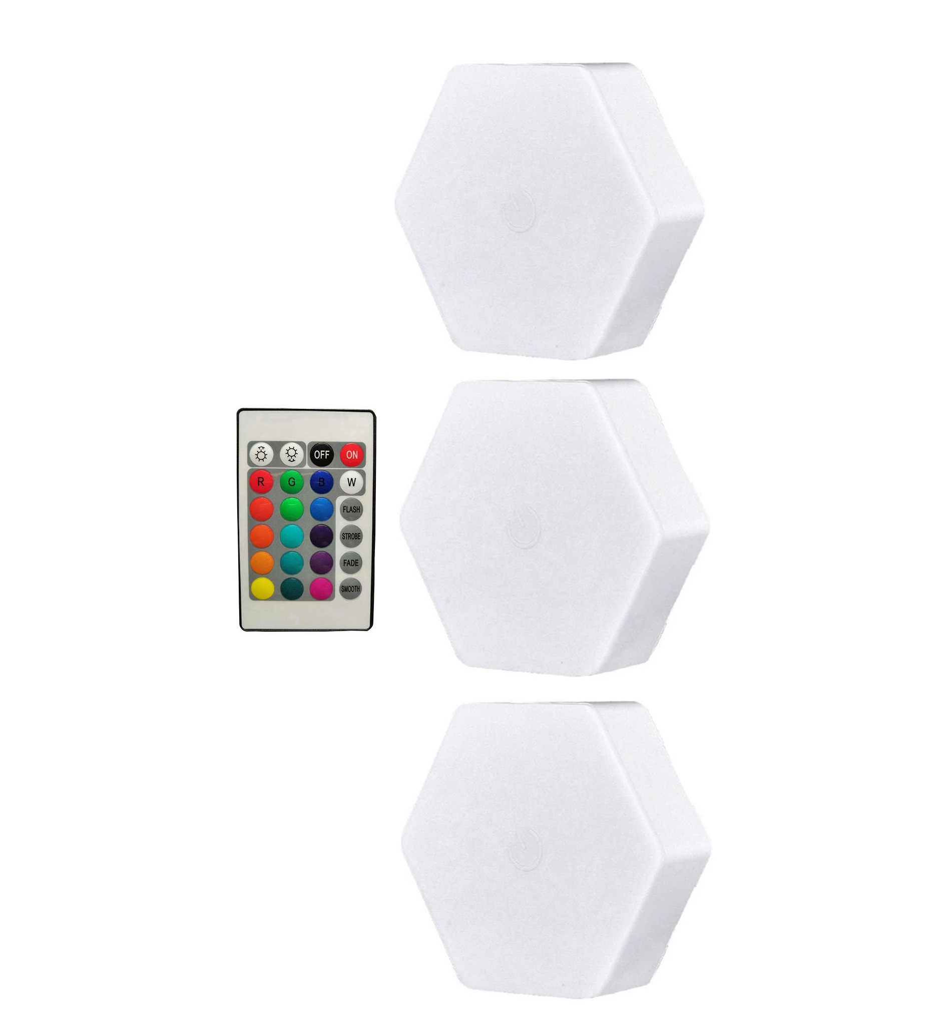 wall sconces for living room RGB LED Quantum Lamp Hexagon Light Touch Sensor RGBW LED Wall Lamp LED Honeycomb Light Colorful Modular Night Light For Bedroom plug in wall lights Wall Lamps