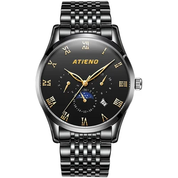 

Atieno AT6014G New Watch Men Top Brand Luxury Famous Automatic Wrist Watches for Men Clock Male Wristwatch Waterproof