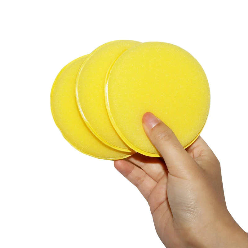 10 PCS High Density Car Waxing Polish Foam Sponge Detailing Applicator Pad Curing and Polishing Sponge Car Waxing Car Tools best car wax