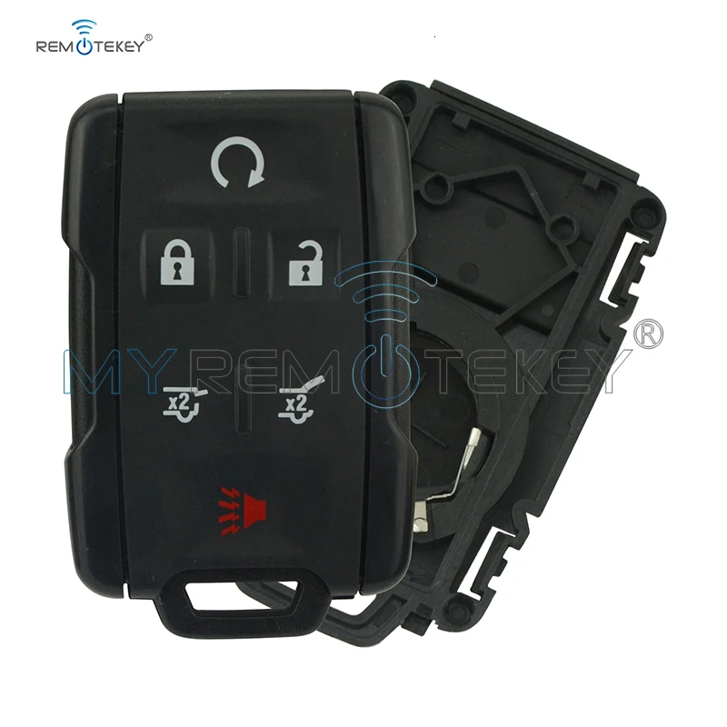Remtekey оболочка для Smart ключа для Cadillac Escalade Chevrolet Silverado пригородный Тахо GMC Yukon 13577766 M3N-32337100