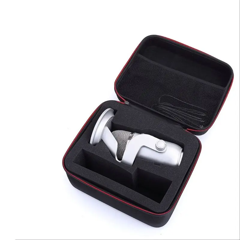 Жесткий EVA чехол для переноски дорожная сумка для хранения сумка для Blue Pro USB микрофон