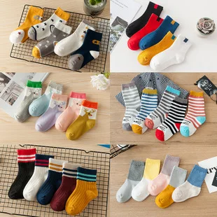 Spring And Summer New Style Solid Color Cartoon Breathable Mesh Children's Socks Crimping Baby Socks