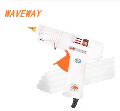 

WAVEWAY 110W Hot Melt Glue Gun Adjustable Constant Temperature Glue Gun Graft Repair Tool Heat AC110-240V For 11mm Glue Stick