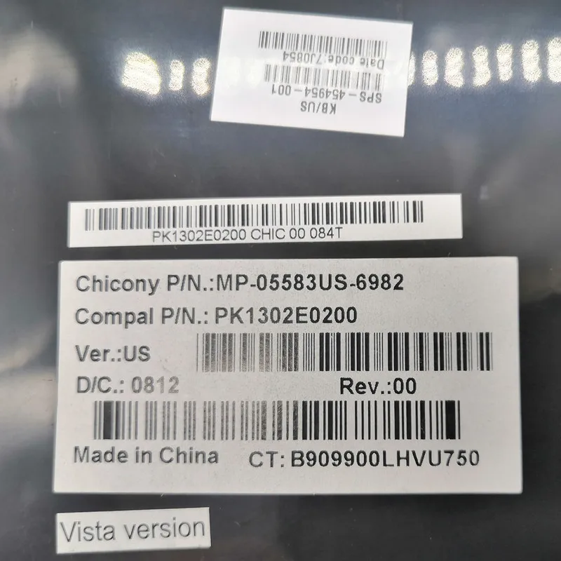 95%) клавиатура замена для hp G7000 C726 C727 C769 C700 ноутбука 454954-001 аккумулятор большой емкости PK1302E0200 PK1302E0100