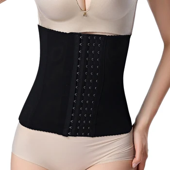 

Women Waist Trainer Steel Bone Cincher Corset Belt Shaper Body Shapewear Underbust Control Elasticat Slim Tummy Belt