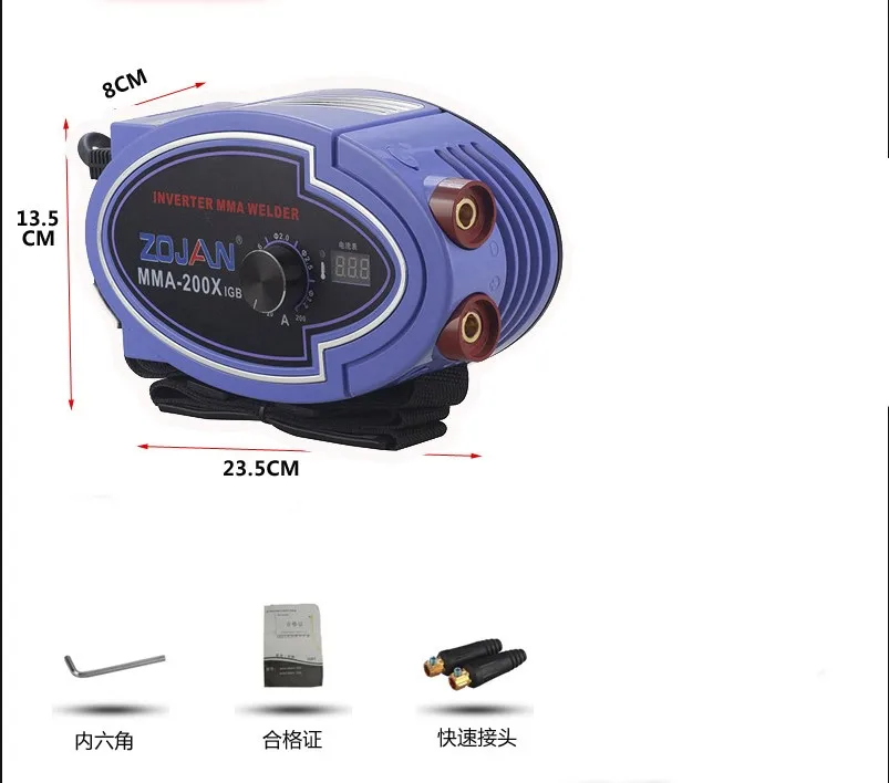 

mini Electric Welding Machine 220V Household All-copper Miniature Inverter Two-phase Mini Welding Machine